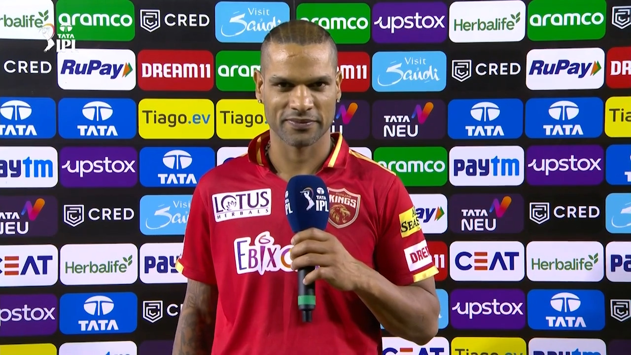 M18: PBKS vs GT – Shikhar Dhawan Interview