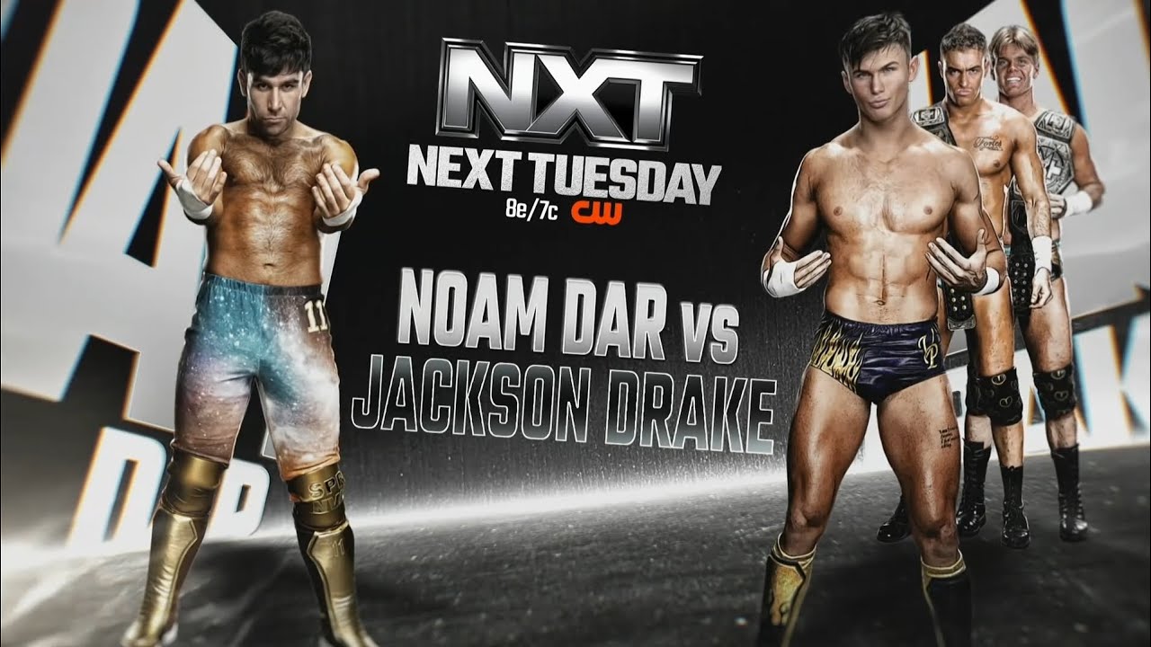 Noam Dar vs Jackson Drake | NXT May 12, 2026 (Part 2) background