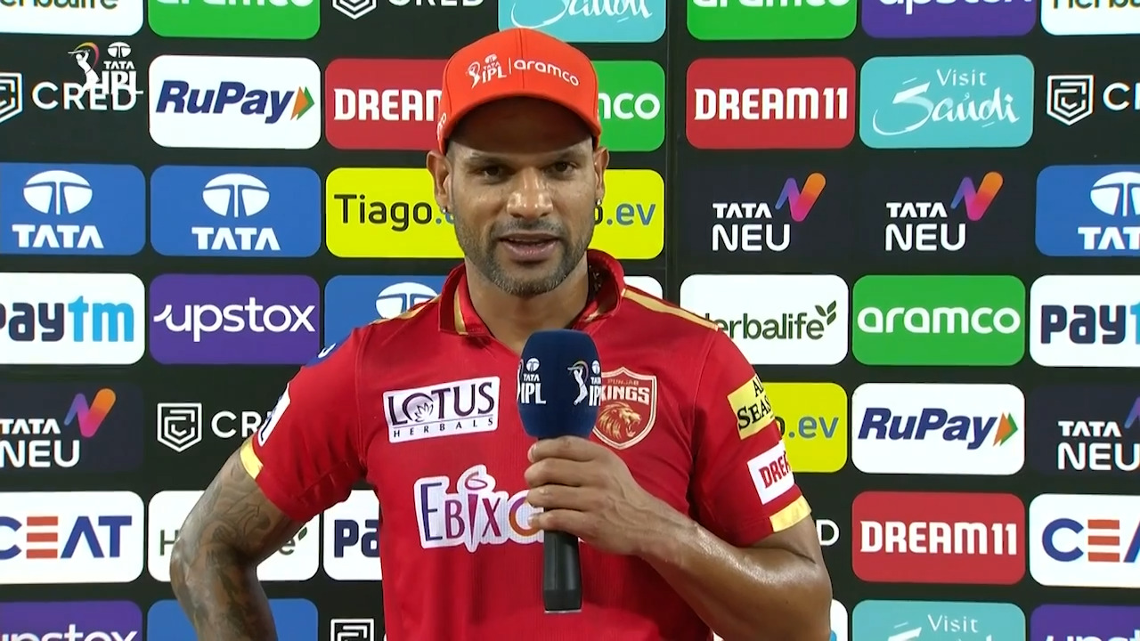 M14: SRH vs PBKS – Shikhar Dhawan Interview
