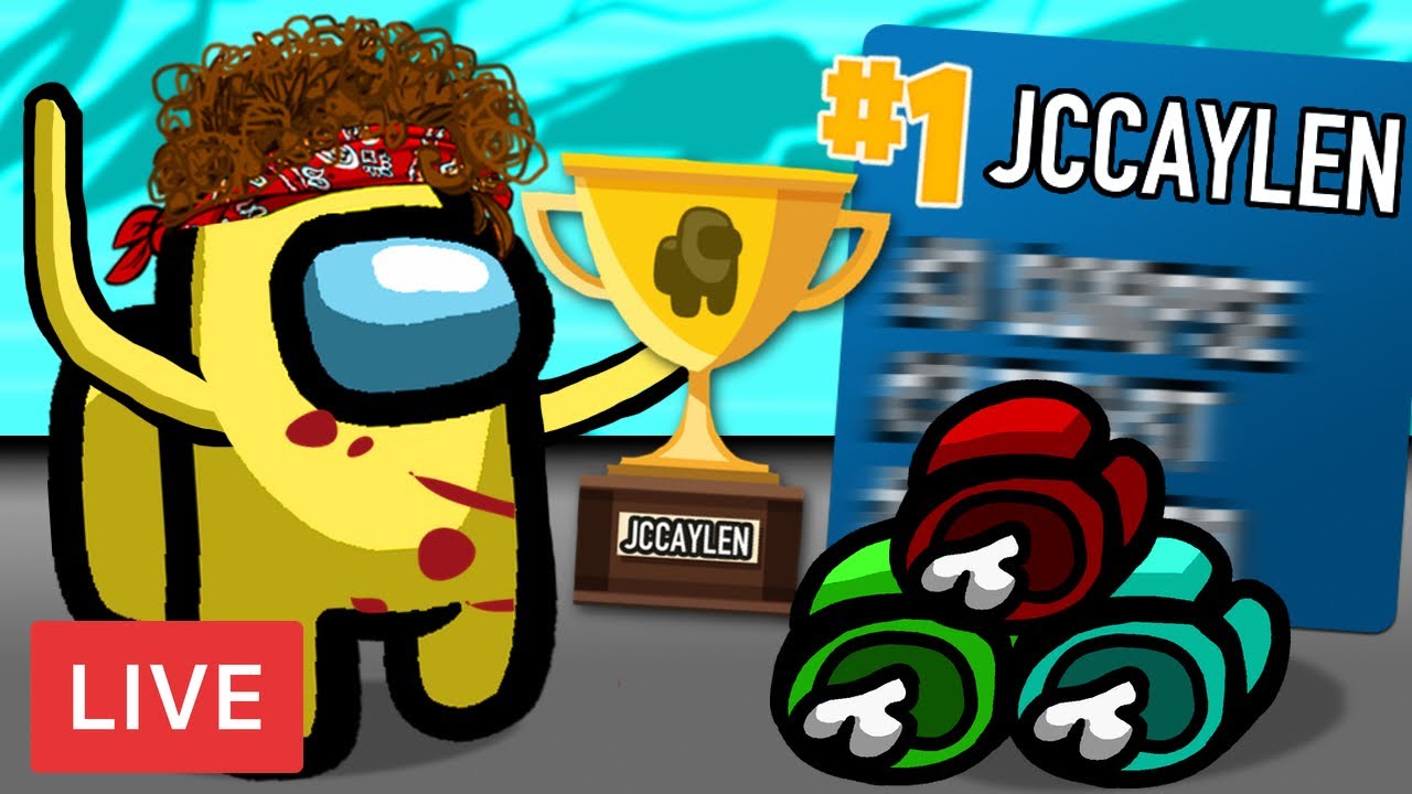 My FIRST Among Us TOURNAMENT ever! - Jc Caylen *FULL STREAM* background
