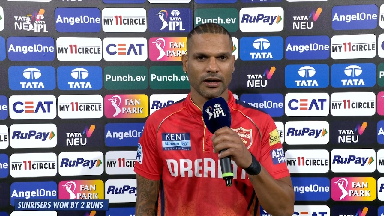 M23: PBKS vs SRH – Shikhar Dhawan Interview