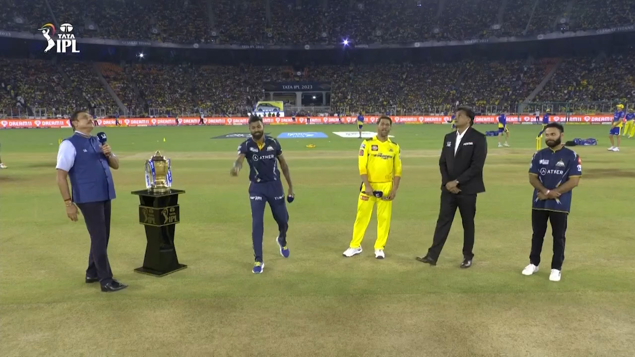 M01: GT vs CSK – Toss background