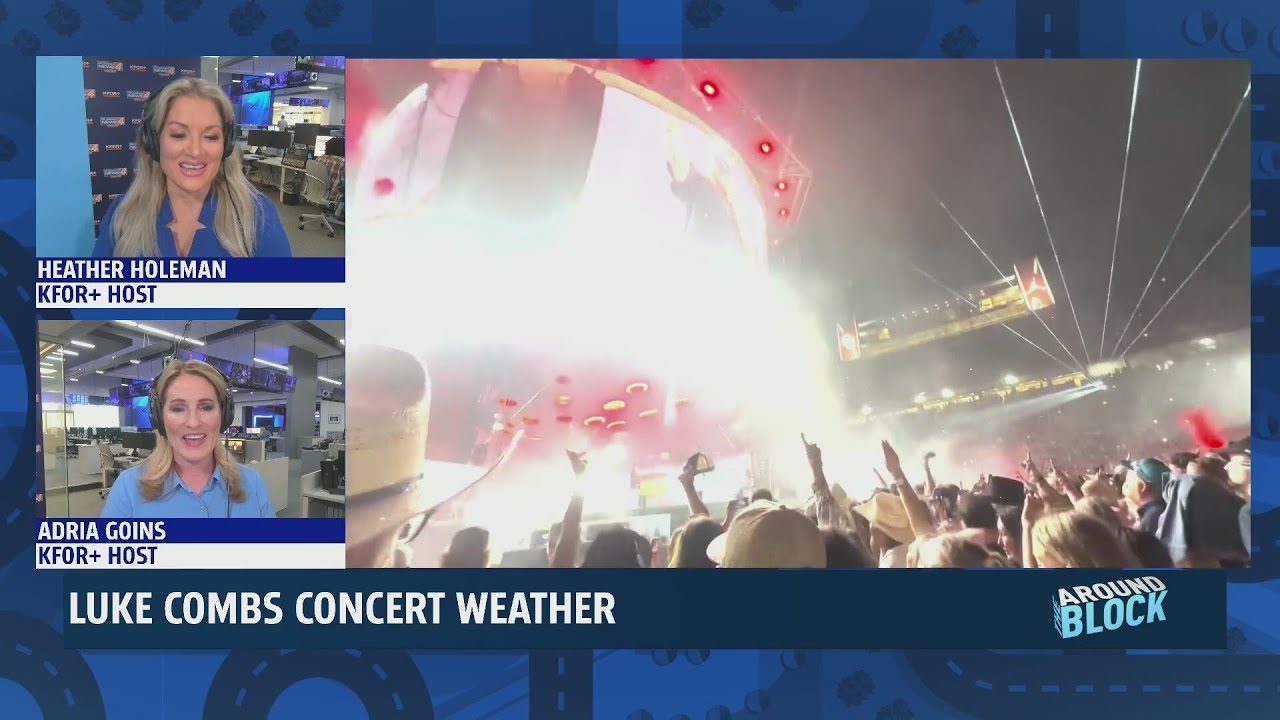 Around the Block: Luke Combs concert weather