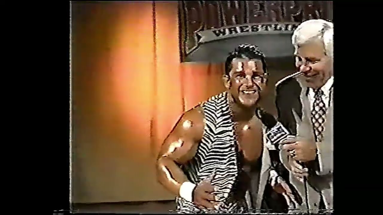 Tag Team Stretcher Match Highlights from Power Pro Wrestling Ep. 4 in 1998 background
