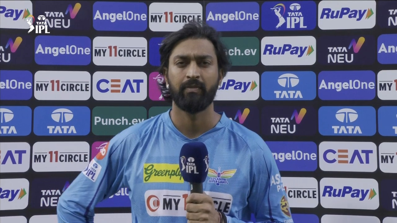 M48: LSG vs MI – Krunal Pandya Interview