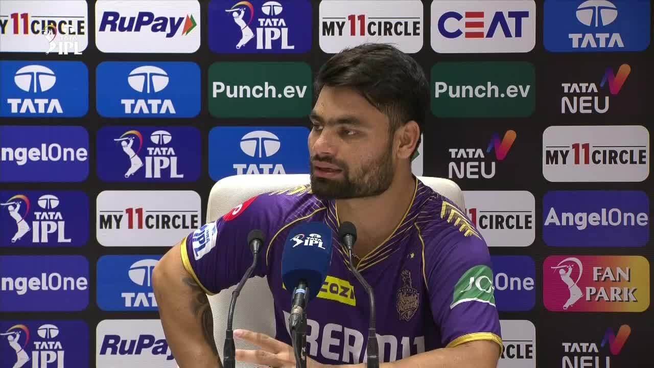 Both teams played good cricket: Rinku Singh background