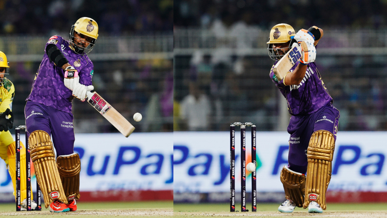 Fire & Finesse: Narine & Rahane light up the powerplay with big hits