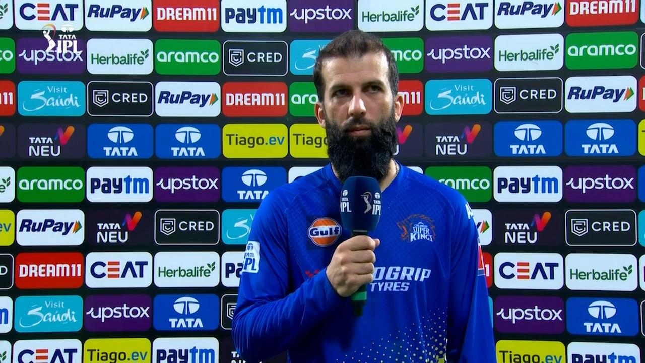 M61: CSK vs KKR – Moeen Ali Interview