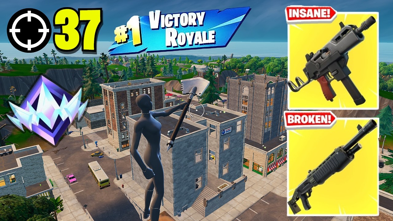37 Elimination "RANKED RELOAD” Gameplay Wins (Fortnite Chapter 7 Keyboard & Mouse)