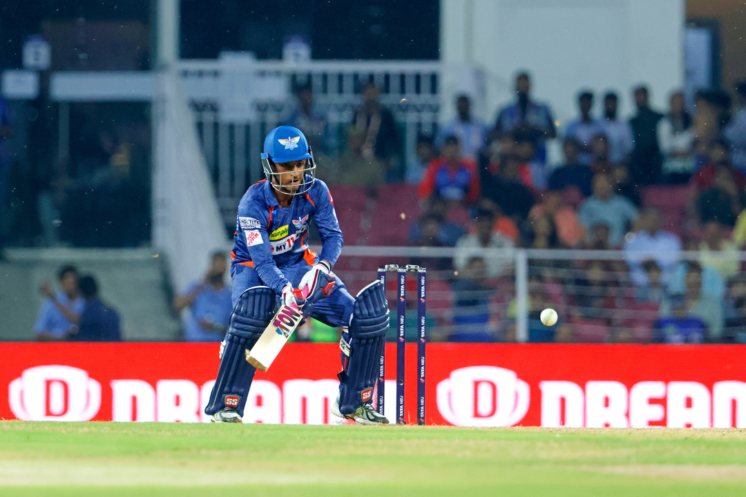 Ayush Badoni's entertaining 7-ball 18-run cameo background