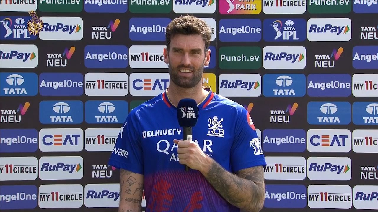 M36: KKR vs RCB – Reece Topley Interview