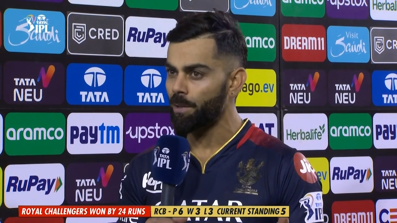 M27: PBKS vs RCB – Post Match Presentation background