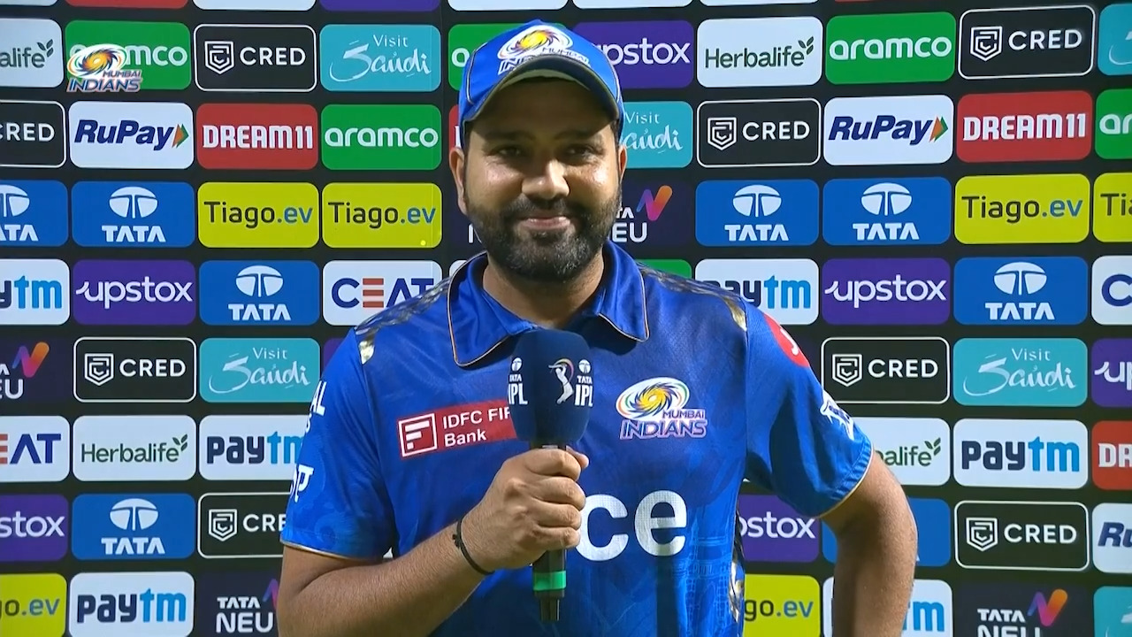 M31: MI vs PBKS – Rohit Sharma Interview