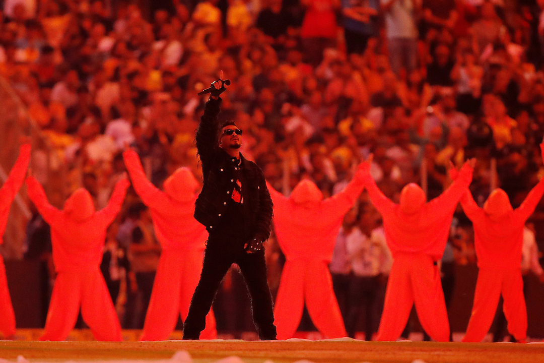Divine, Jonita Gandhi light up IPL 2023 closing ceremony with magical performances background