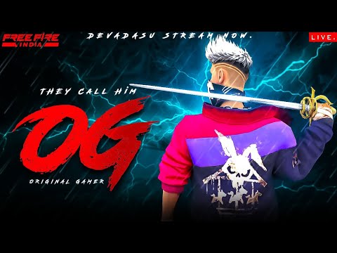 Mad Reactions on My OP Gameplay ๐ฎ๐ฅ | Telugu Free Fire Live ๐ Nonstop live background