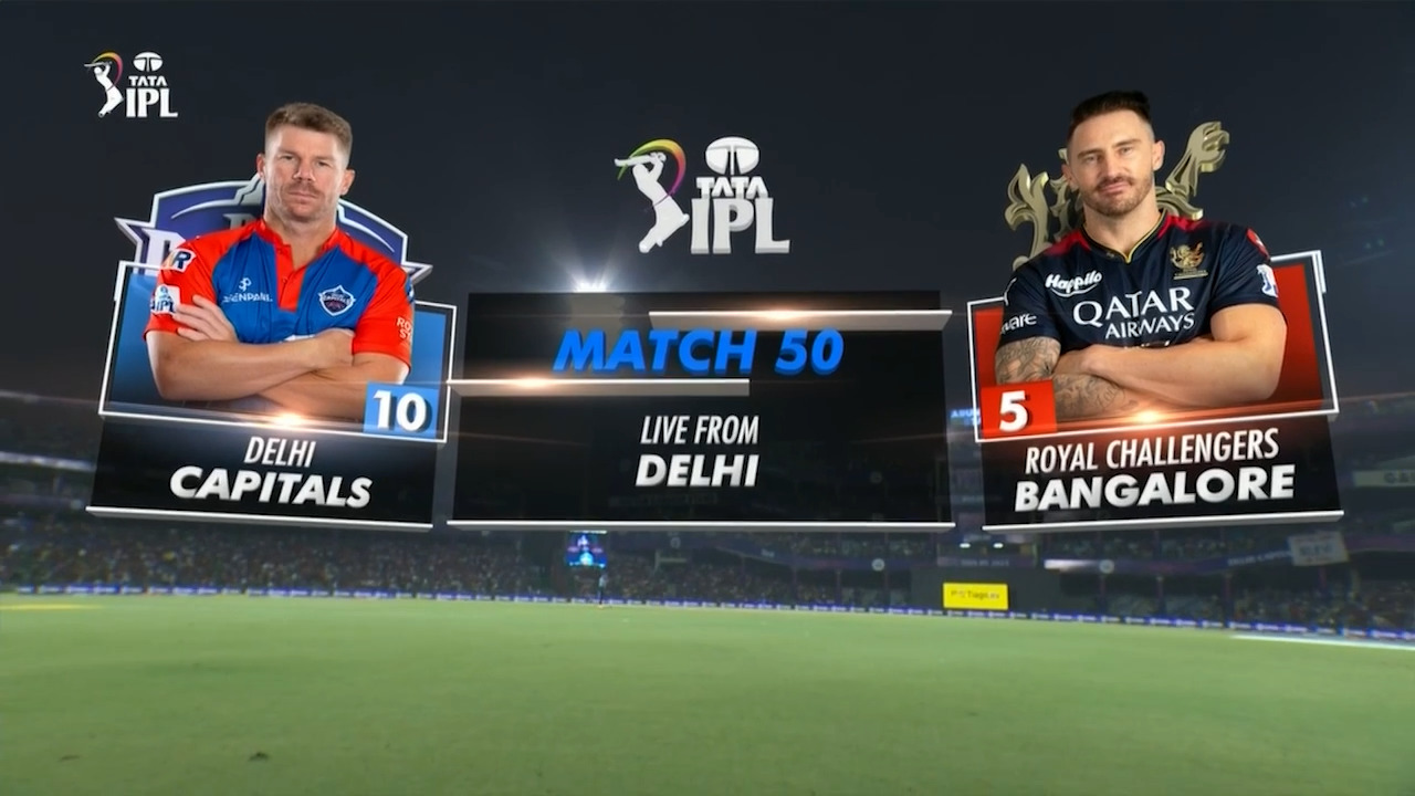 IPL 2023 M50: DC vs RCB – Match Highlights background