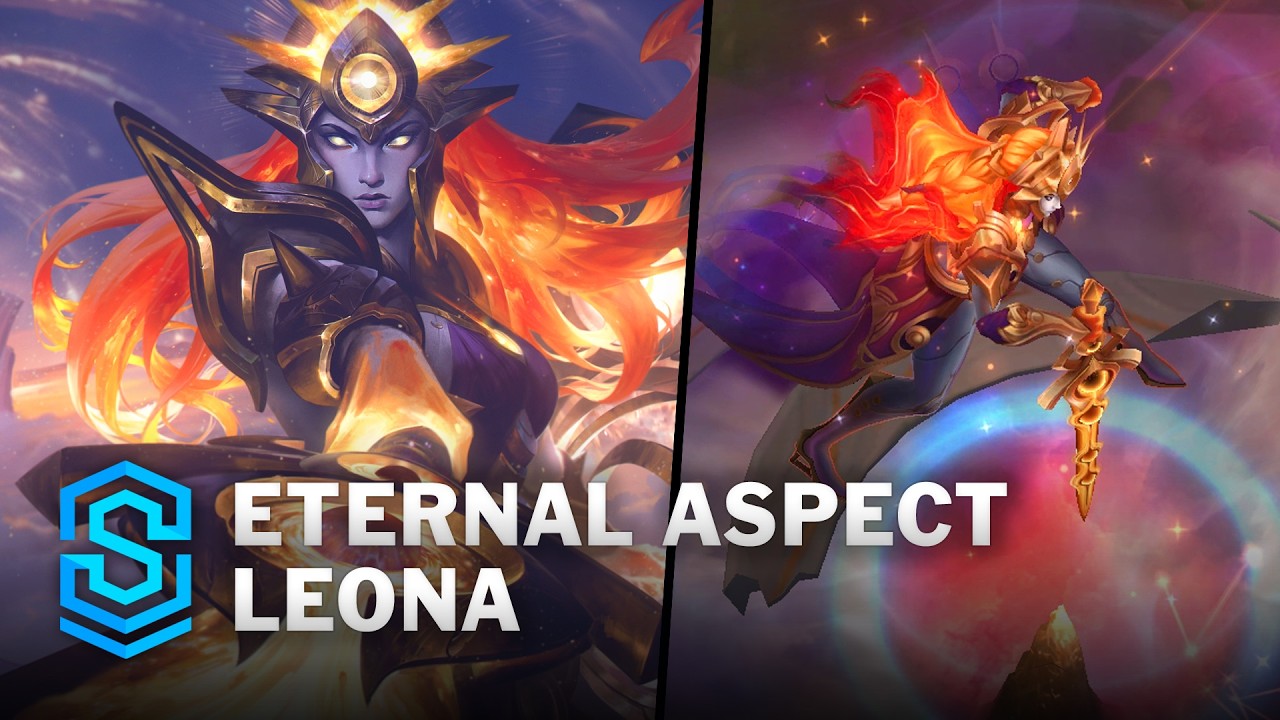 Eternal Aspect Leona Skin Spotlight - Pre-Release - PBE Preview - League of Legends