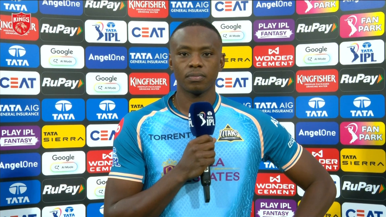 IPL 2026 M04: PBKS vs GT - Kagiso Rabada Interview