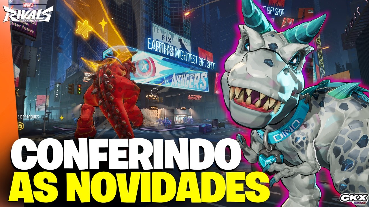 CONFERINDO TUDO QUE CHEGOU NA SEASON 8 DO MARVEL RIVALS background