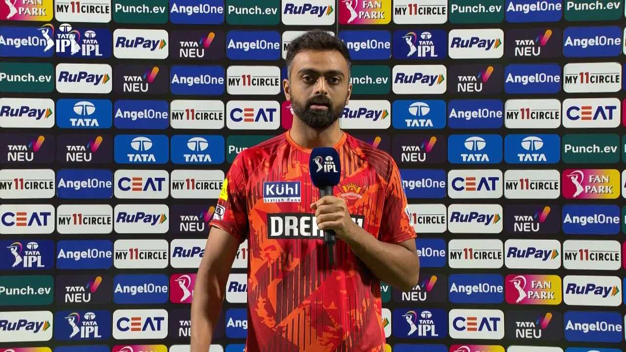 M46: CSK vs SRH – Jaydev Unadkat Interview background