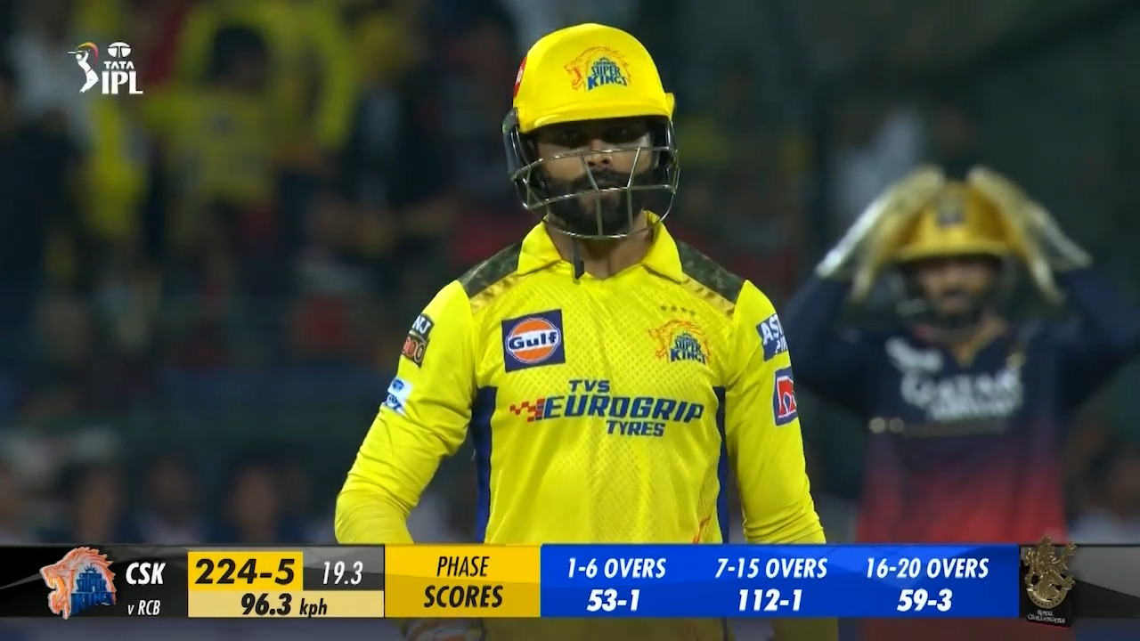 M24: RCB vs CSK – Ravindra Jadeja Wicket