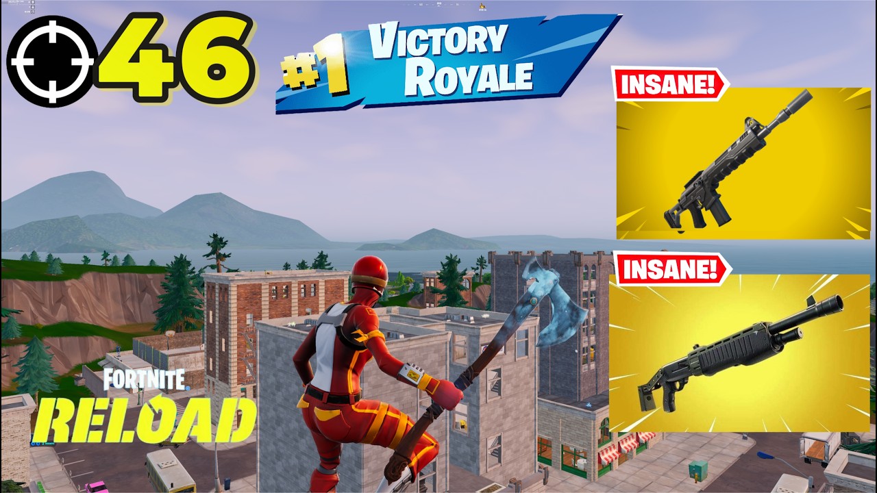 46 Elimination Solos "RELOAD” Gameplay Wins (Fortnite Chapter 7 PS5 Controller)