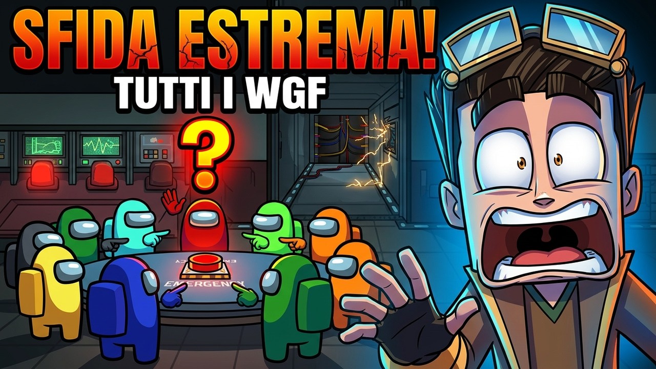 SFIDA ESTREMA SU AMONG US CON TUTTI I WGF! background
