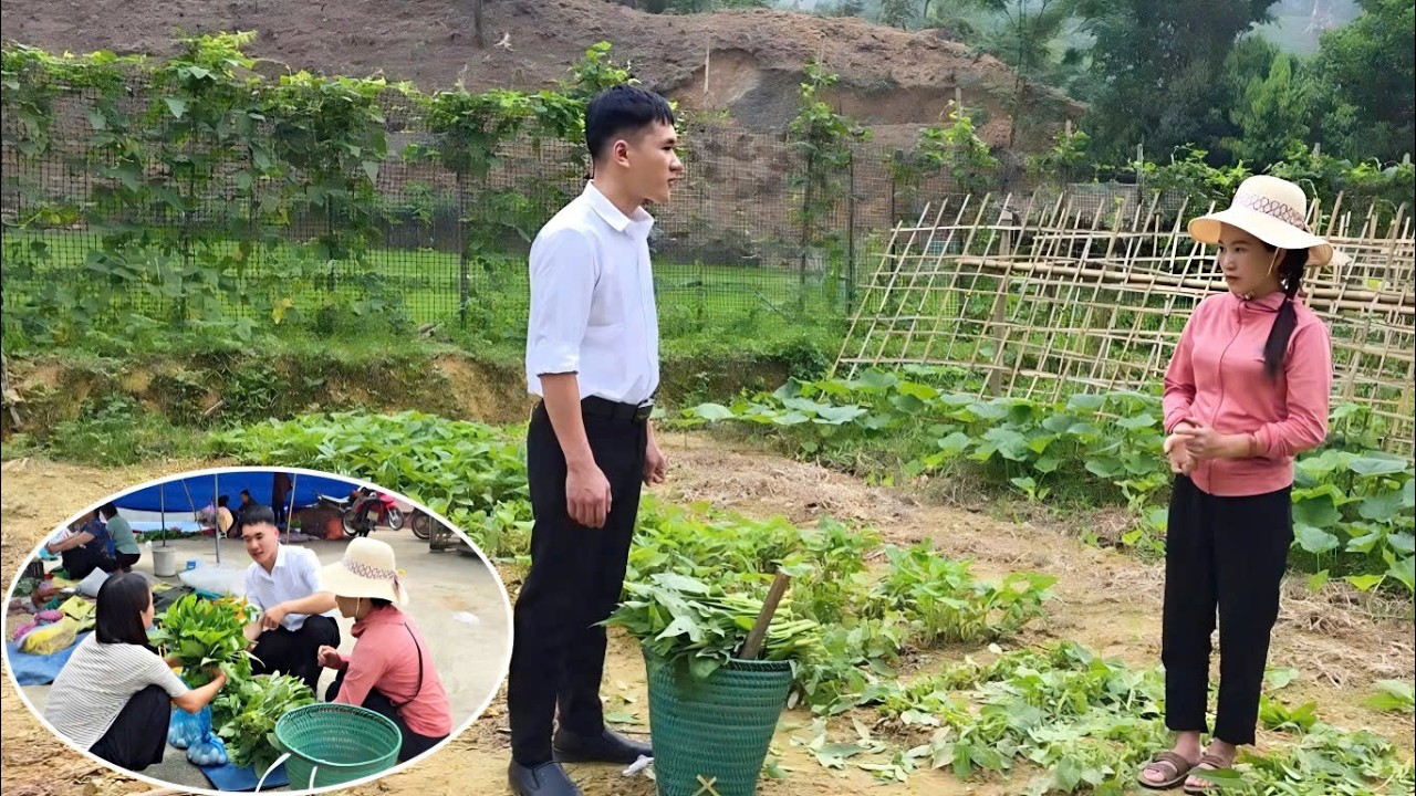 Following Mui's advice, Nhat stopped avoiding him and they went to the market together