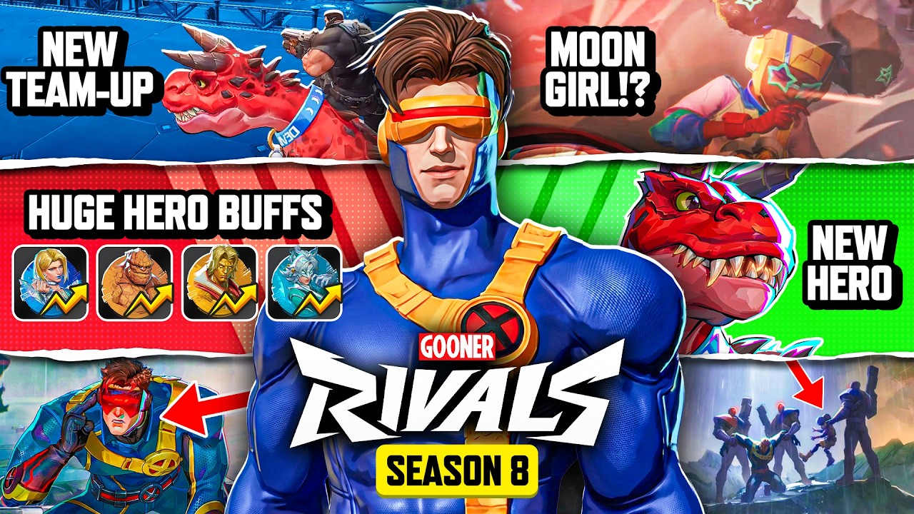 EVERYTHING COMING TO MARVEL RIVALS SEASON 8 IS INSANE!