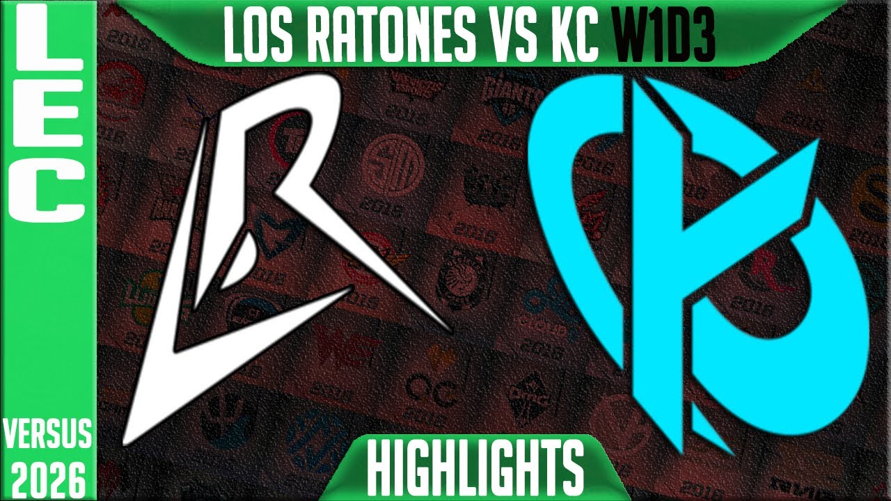 LR vs KC Highlights | LEC W1D3 2026 Versus | Los Ratones vs Karmine Corp