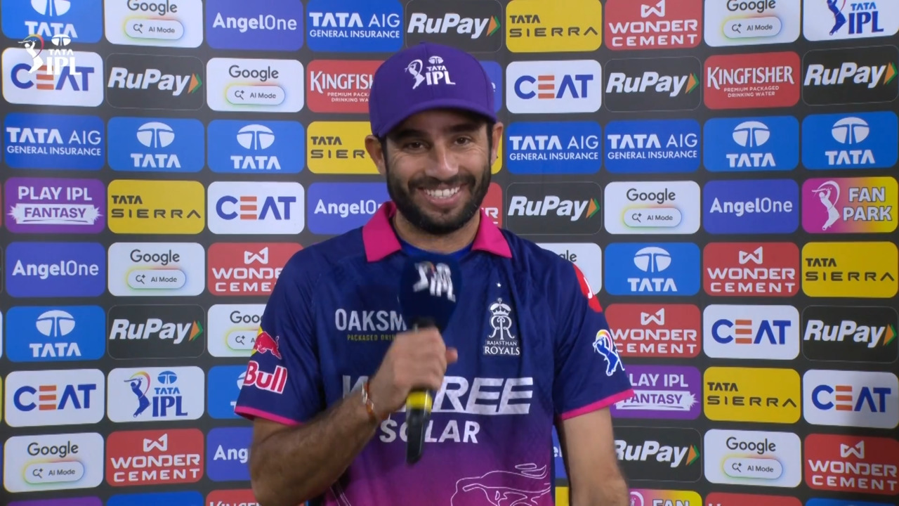 IPL 2026 M13: RR vs MI - Ravi Bishnoi Interview background