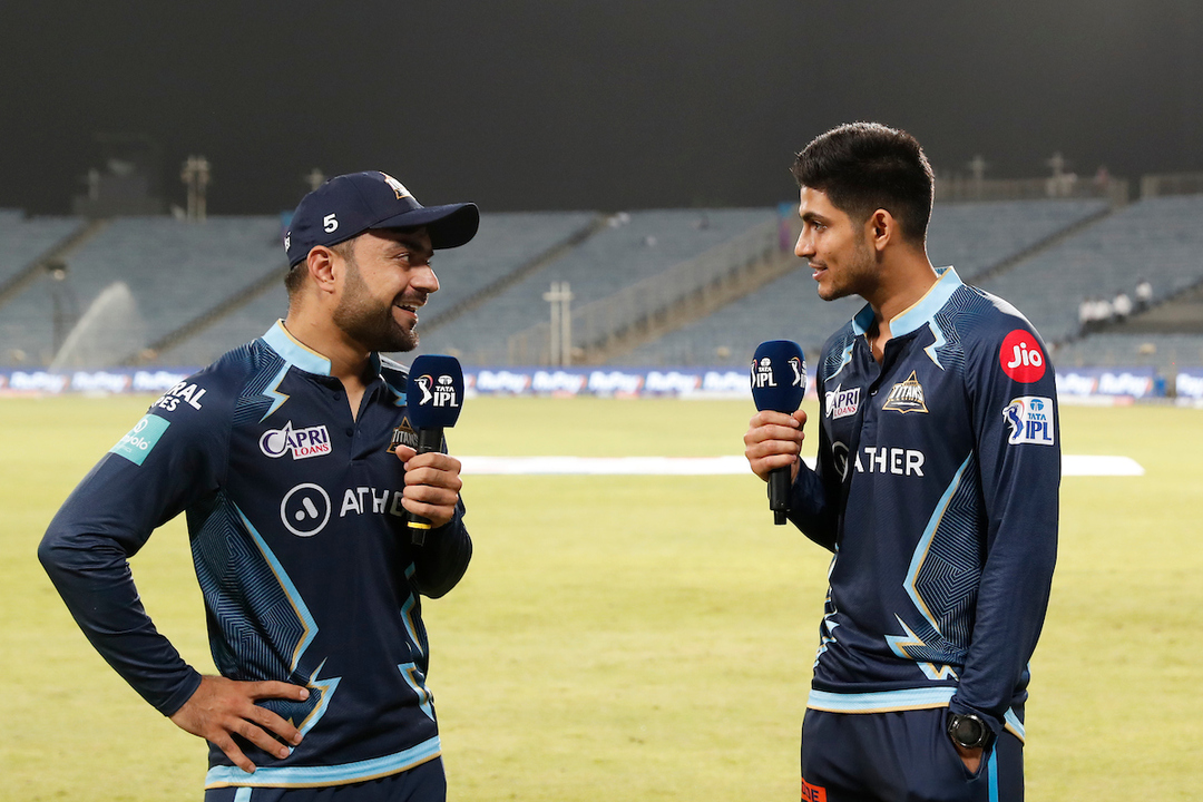 Shubman and Rashid relive GT’s Pune win background