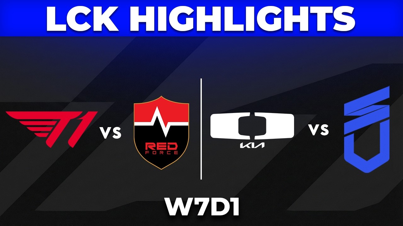 LCK Higlights ALL GAMES W7D1 | LCK 2026 Rounds 1-2 by Onivia background