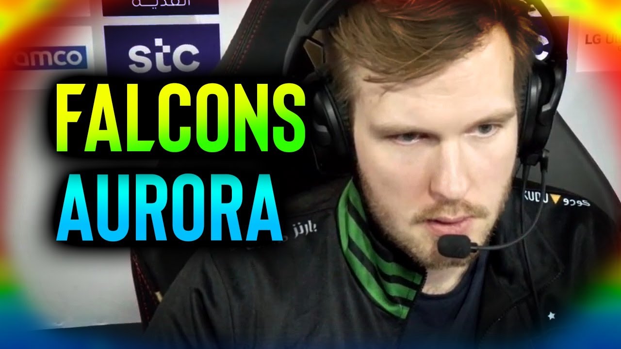FALCONS vs AURORA - GROUP STAGE - EWC x RIYADH MASTERS 2024 DOTA 2 backdrop