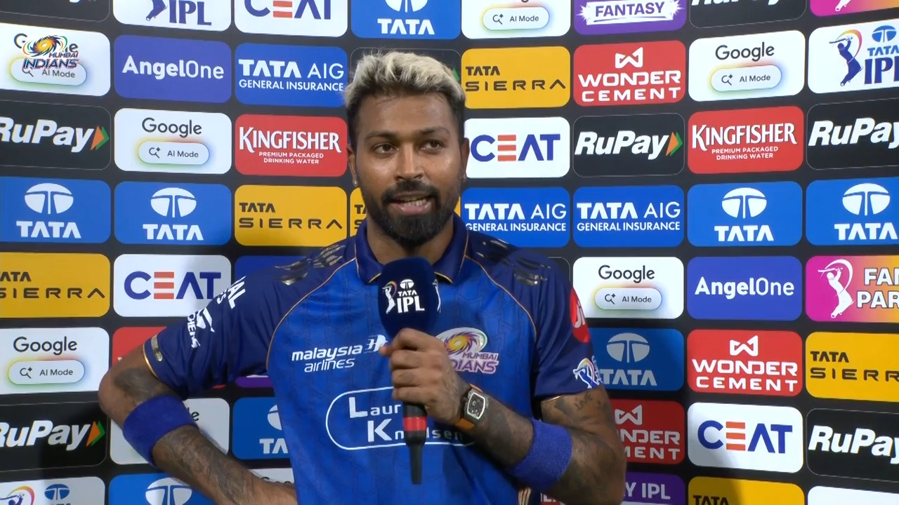 IPL 2026 M24: MI vs PBKS - Hardik Pandya Interview