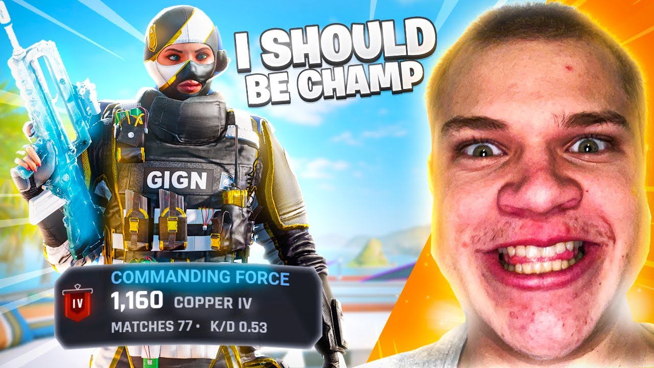 YOU vs the RANK you "Deserve" (Rainbow Six Siege)