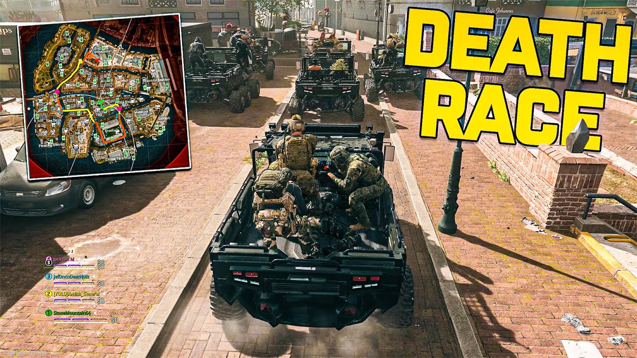 Death Races Are BACK! background