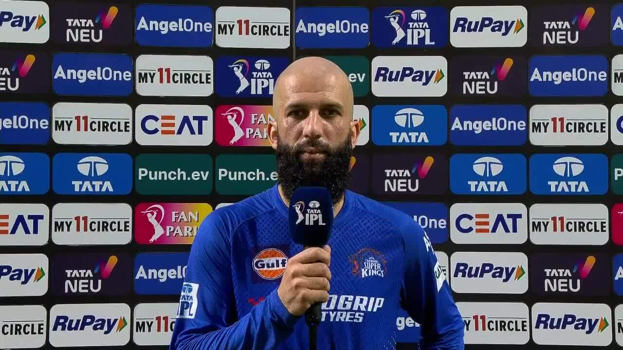 M39: CSK vs LSG – Moeen Ali Interview