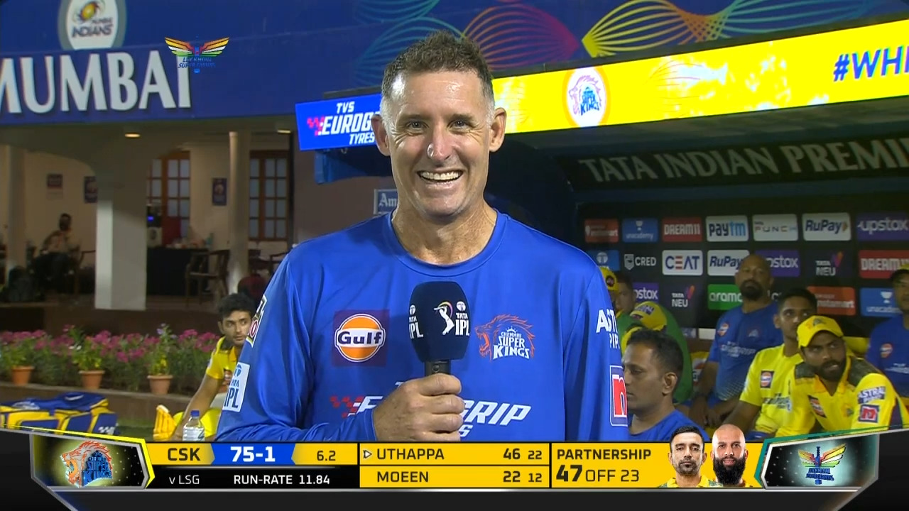 M07: LSG vs CSK – Michael Hussey Interview