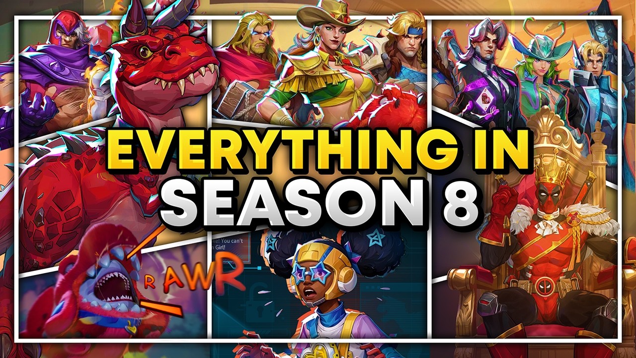 First Look at EVERYTHING in Season 8 | Devil Dino Detailed Guide | Battle Pass | Marvel Rivals