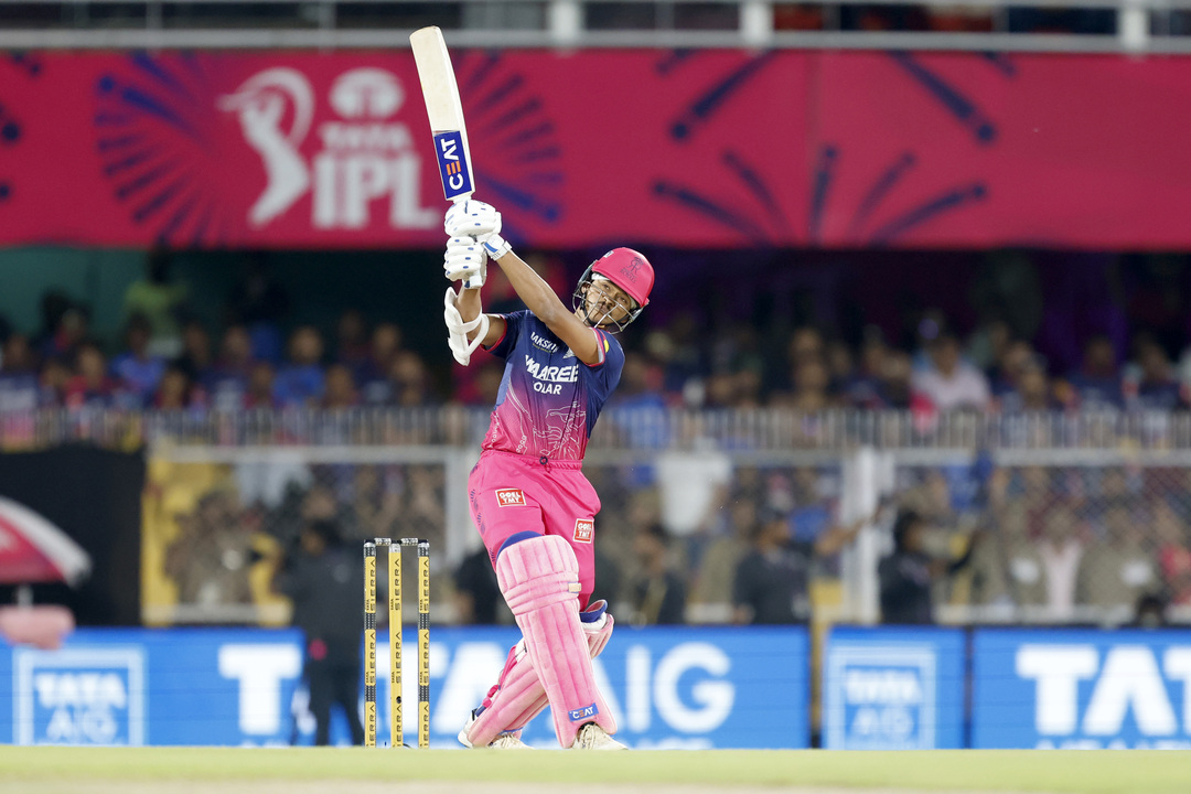 It's raining...boundaries: Jaiswal smashes 22 in first over