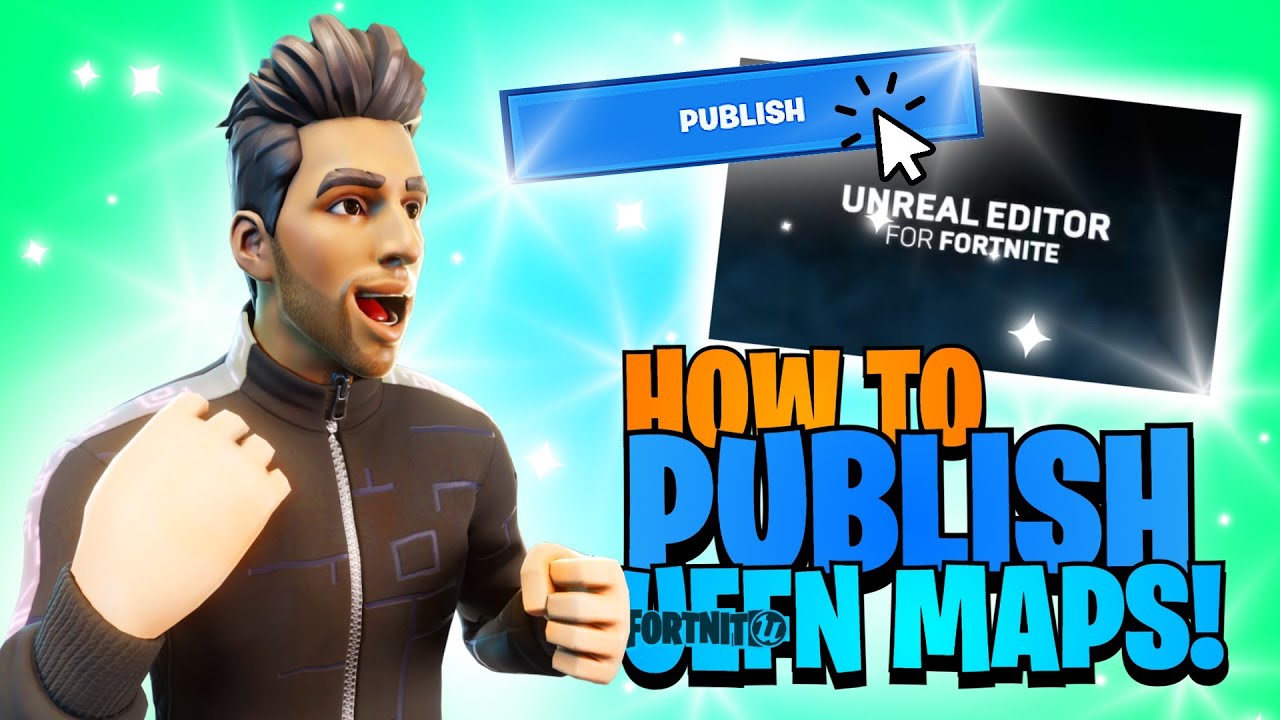 How to Publish UEFN Maps | Fortnite Tutorial background
