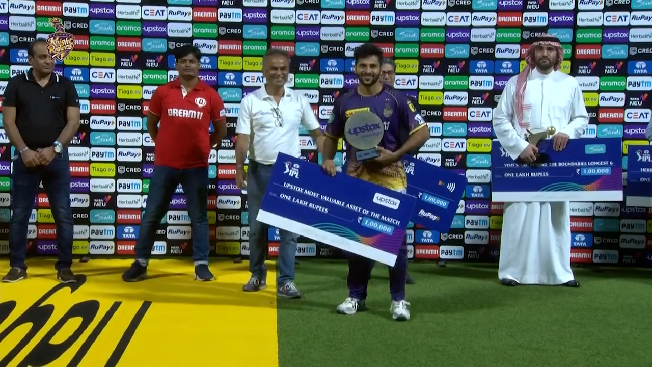 M09: KKR vs RCB – Upstox most Valuable Asset of the Match – Shardul Thakur