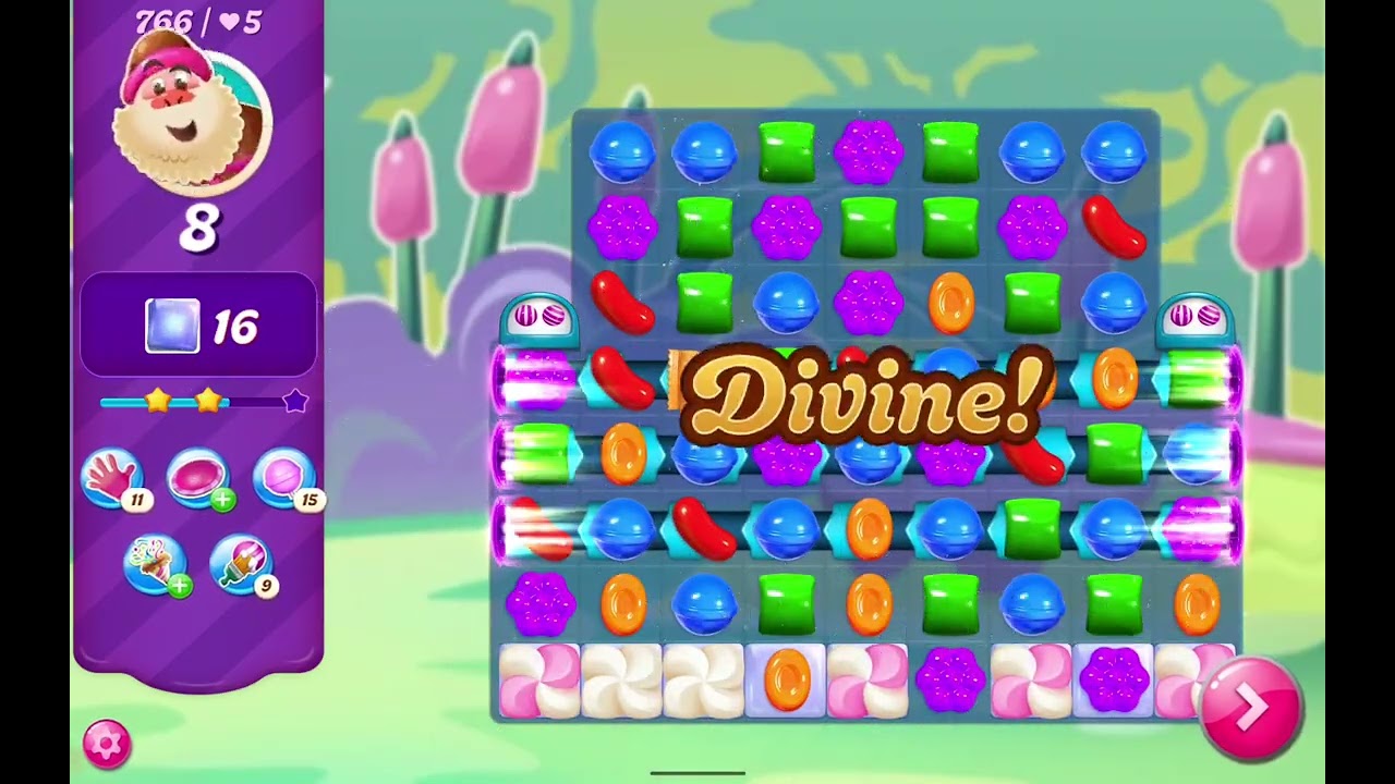 Candy Crush Saga Levels 765 To 768