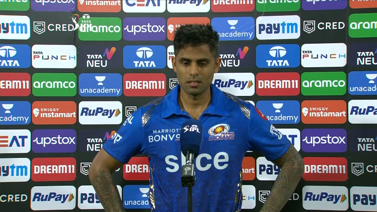 M14: KKR vs MI – Suryakumar Yadav Interview
