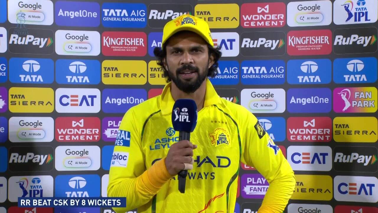 IPL 2026 M03: RR vs CSK - Ruturaj Gaikwad Interview