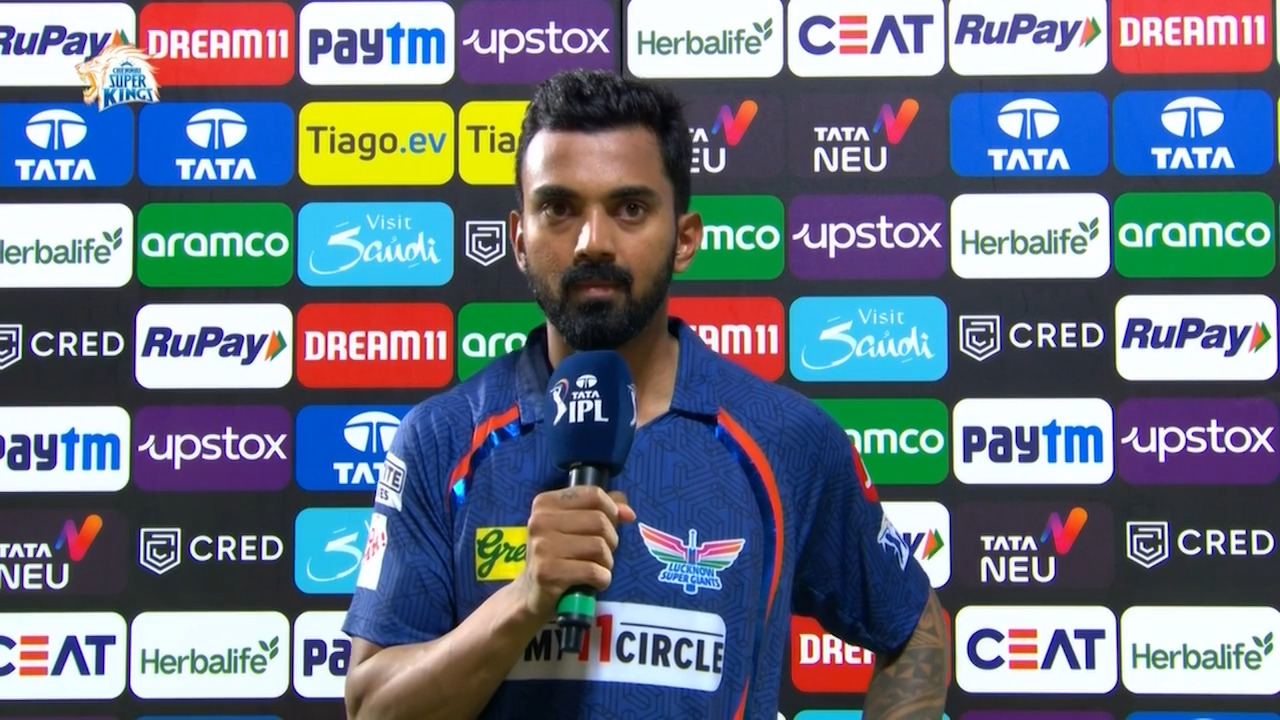 M06: CSK vs LSG – K L Rahul Interview
