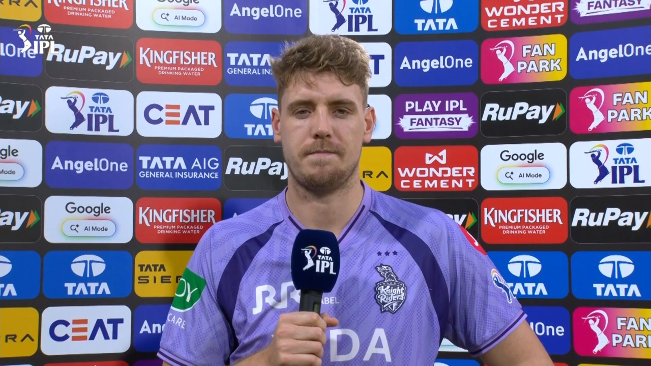 IPL 2026 M22: CSK vs KKR - Cameron Green Interview