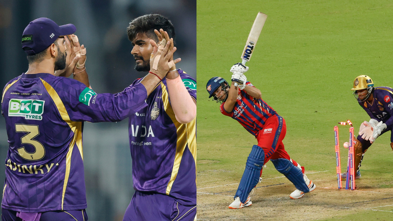 Bowled Him! Anukul Roy goes through Abdul Samad's bat swing