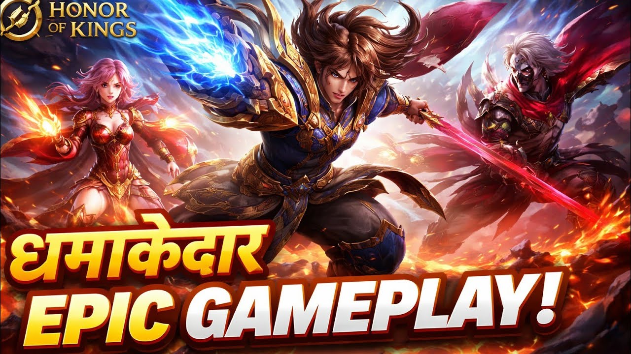 Honor of Kings EPIC Gameplay 🔥 | Best Battle Highlights & Pro Skills 😱